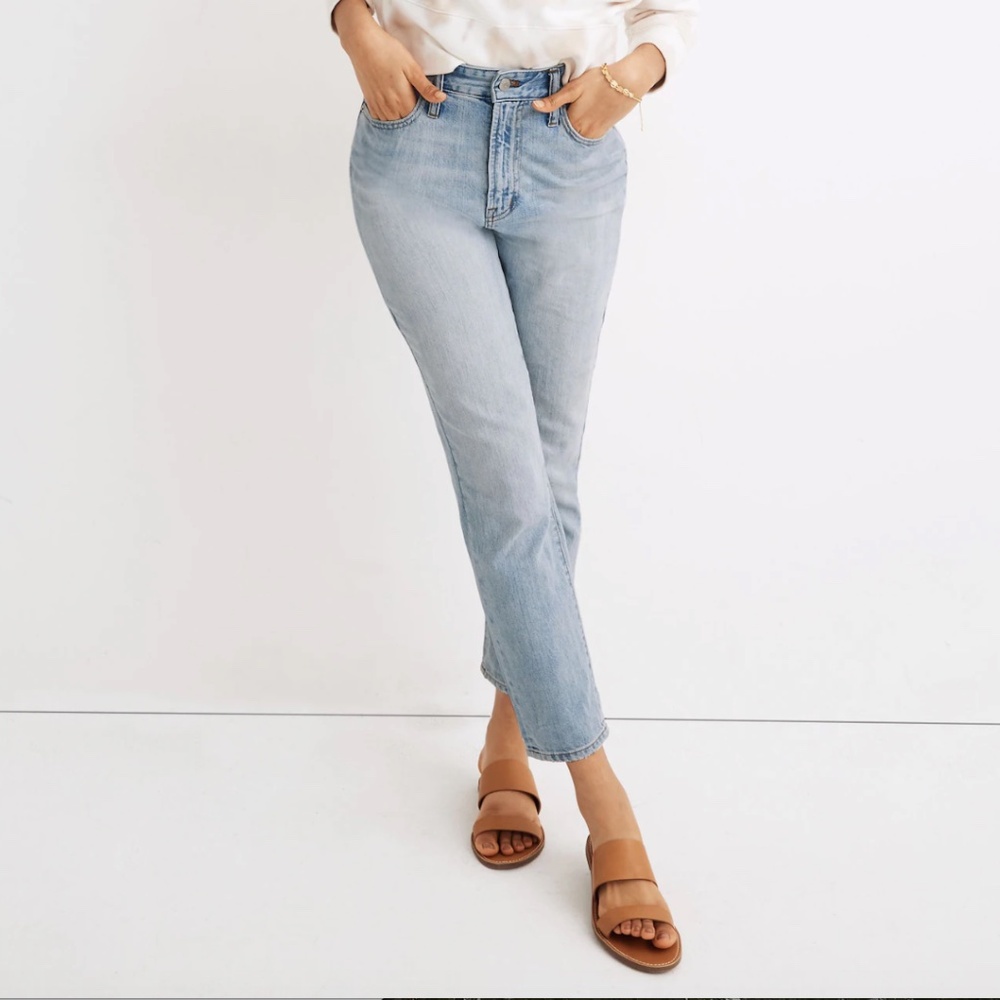 Madewell The Curvy Perfect Vintage Jean High Rise Light Fitzgerald Wash Rigid 26